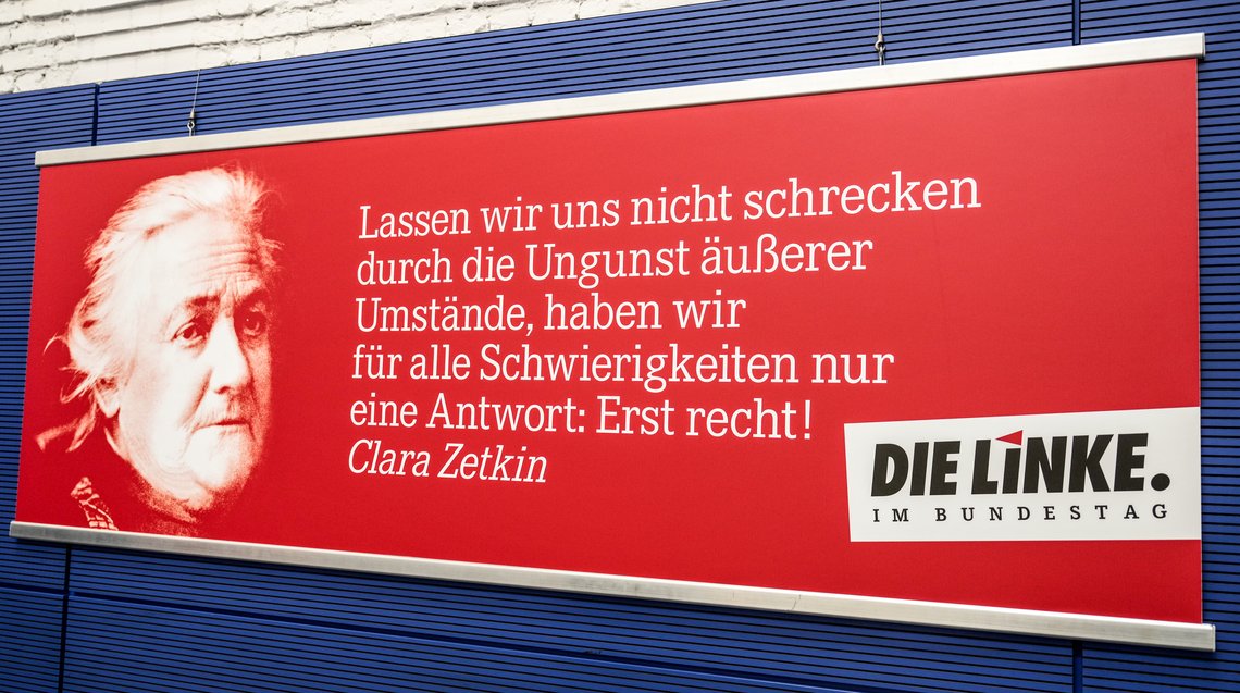 Zetkin: Erst recht!