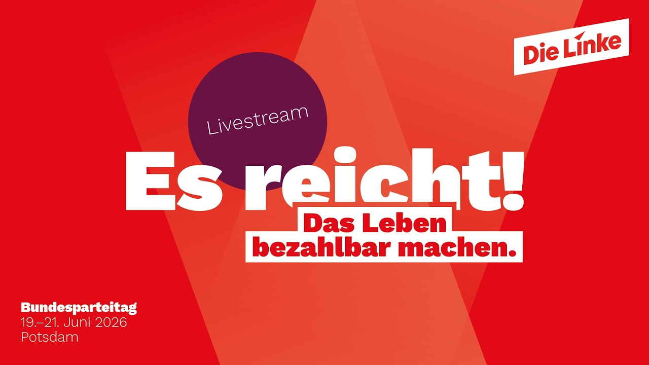 Potsdamer Parteitag der Partei Die Linke - Samstag Teil 2