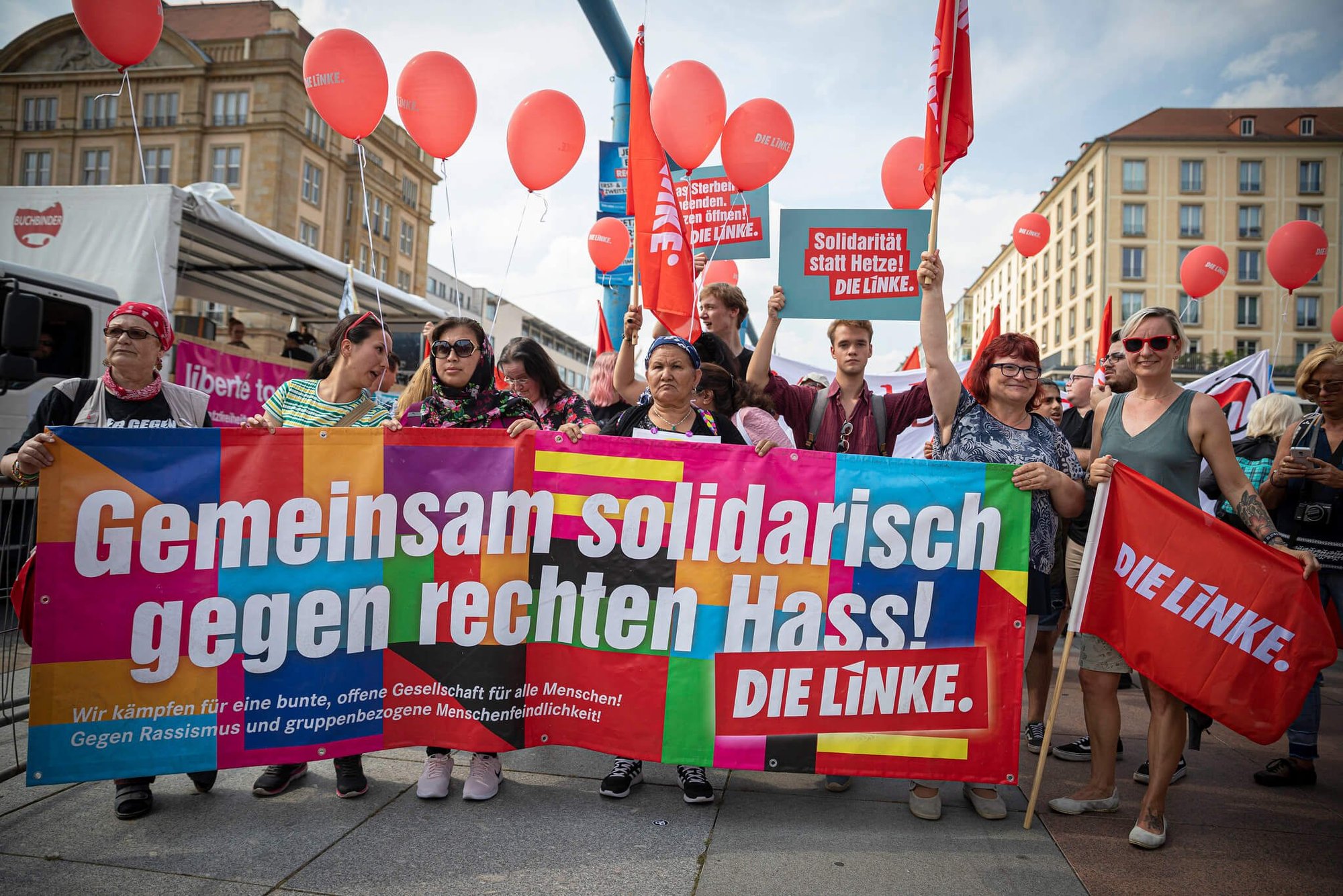 Themenseite Gegen rechte Hetze DIE LINKE.