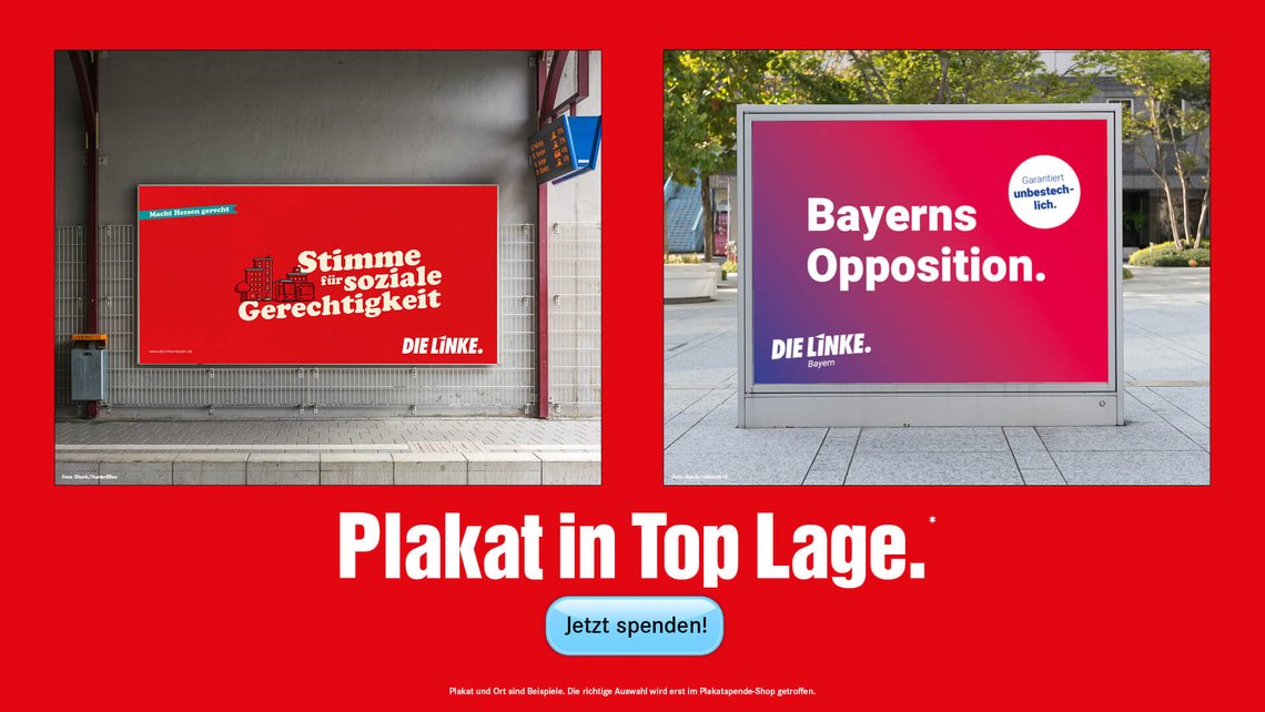 Plakatspende-Shop