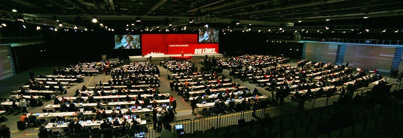 Parteitag der LINKEN (Symbolbild) Parteitag der LINKEN (Symbolbild)
