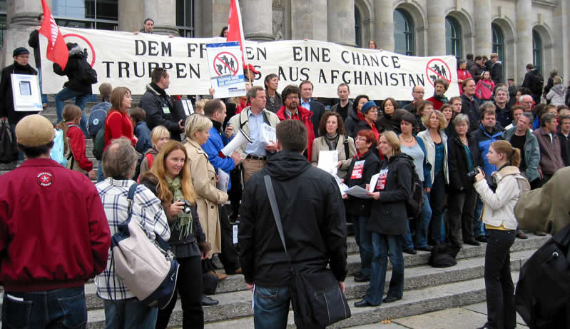 Übergabe der Petition