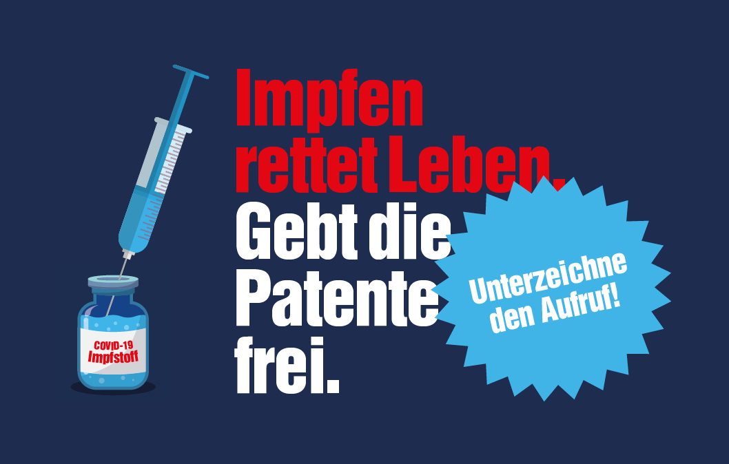 Impfpatente freigeben!