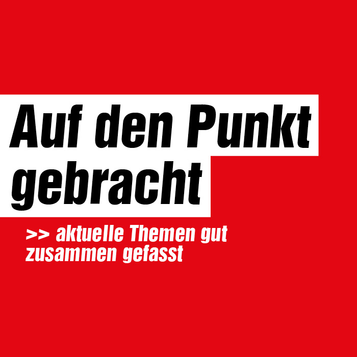 Auf den Punkt gebracht