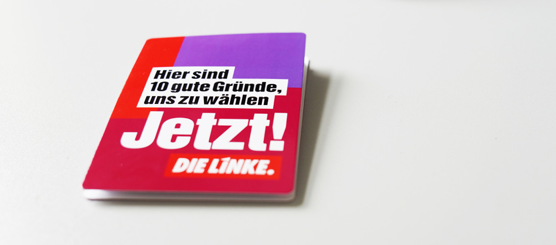 10 Gründe DIE LINKE zu wählen