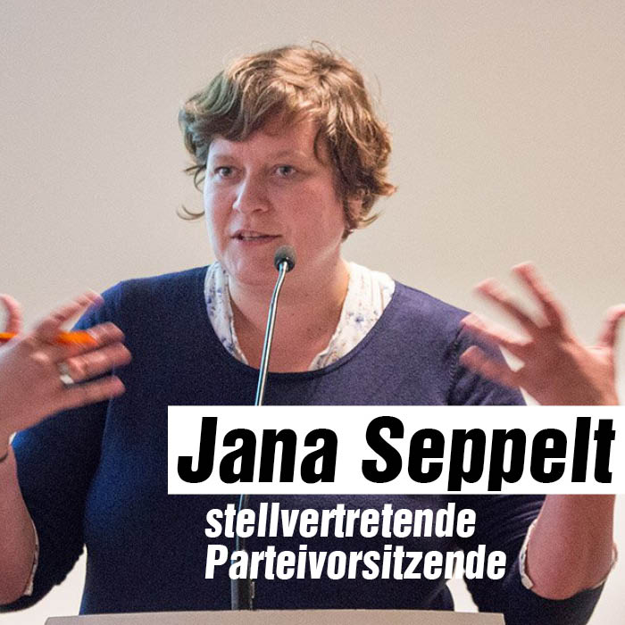 Jana Seppelt: stellvertretende Parteivorsitzende DIE LINKE