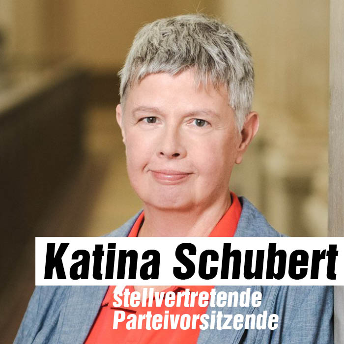 Katina Schubert: stellvertretende Parteivorsitzende von DIE LINKE