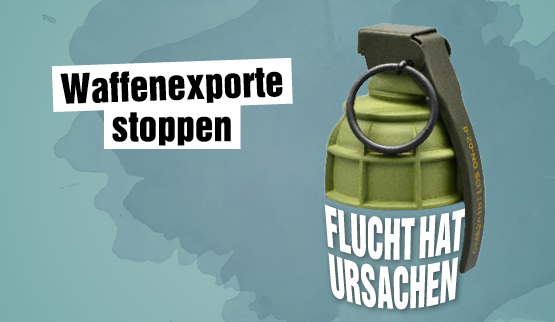 Waffenexporte stoppen
