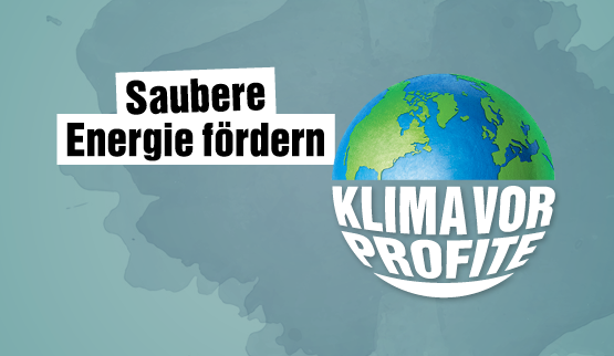 Saubere Energie fördern