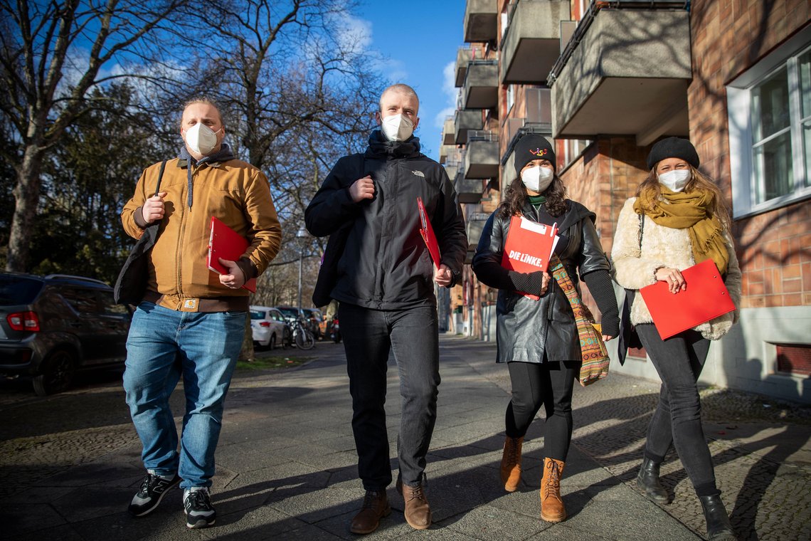 Das Team von Haustürgespräche